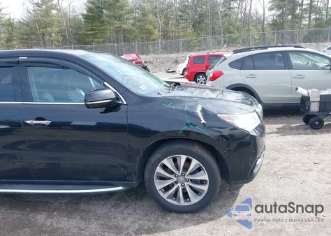 2014 Acura Mdx z USA, uszkodzony, nr VIN 5FRYD4H29EB013843